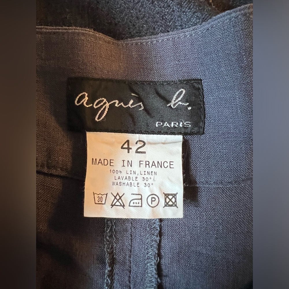 Agnes b Paris linen pants